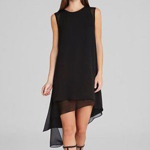 Black BCBGMAXAZRIA Lainey Asymmetric Dress - Sz. Large